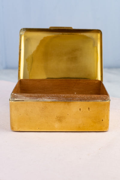 Vintage Brass Cigarette Case