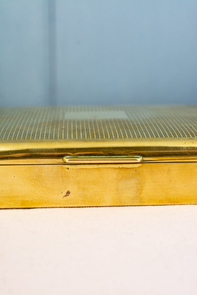 Vintage Brass Cigarette Case - Prices Vary