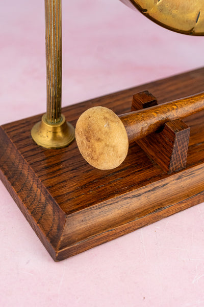 Vintage Brass Dressing Gong