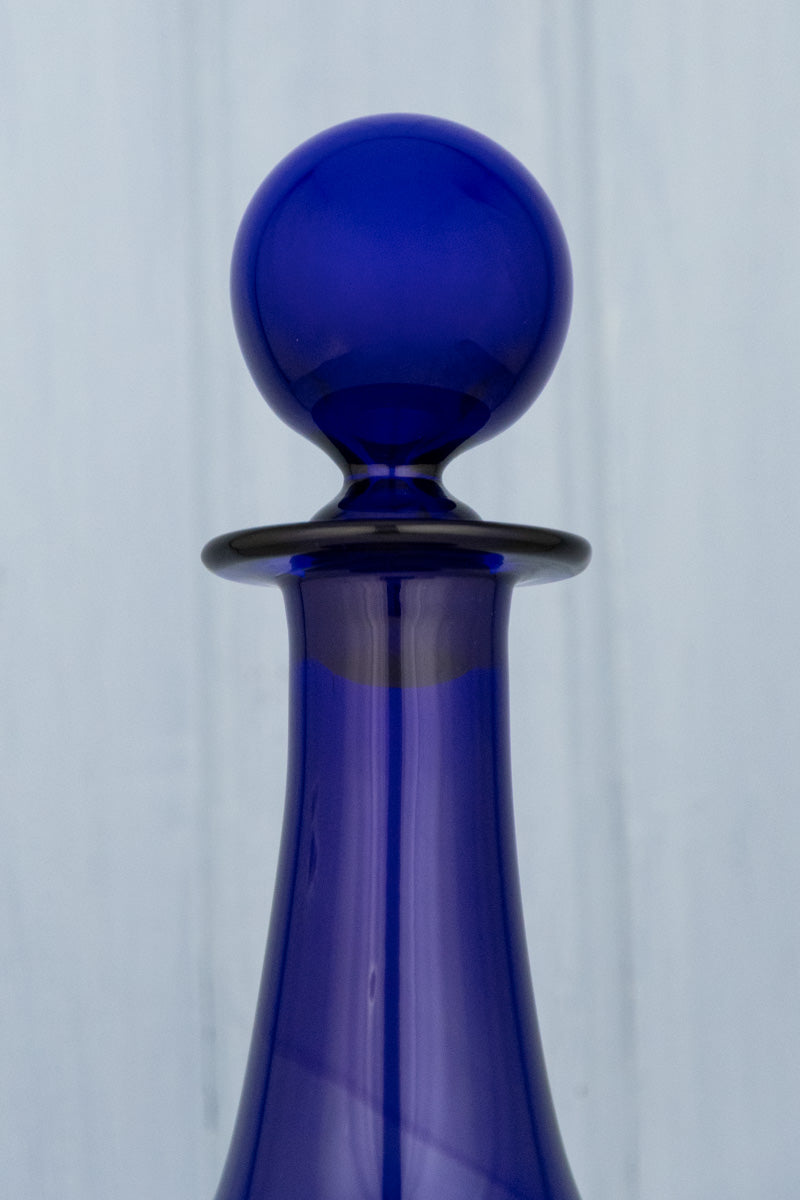 Victorian Bristol Cobalt Decanter