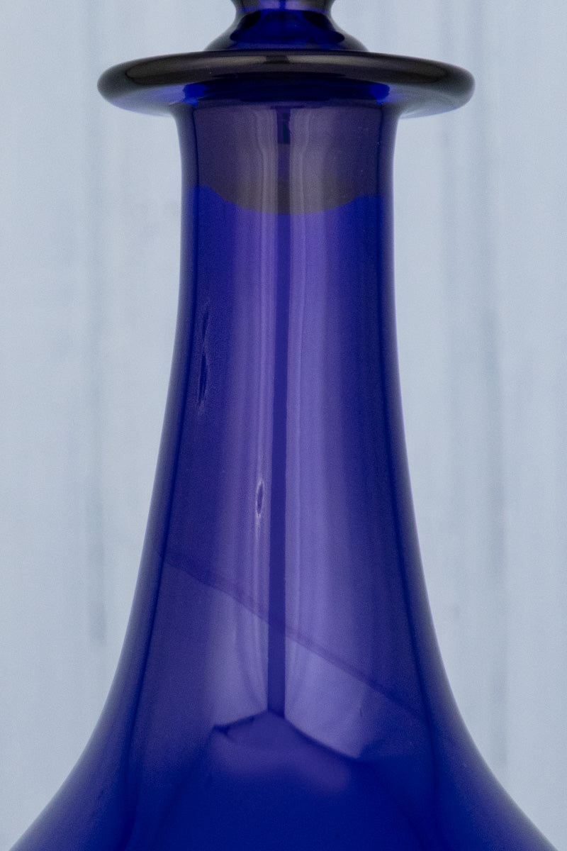 Victorian Bristol Cobalt Decanter