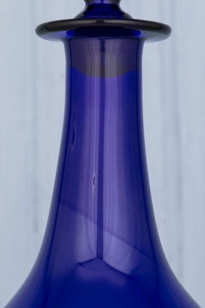 Victorian Bristol Cobalt Decanter