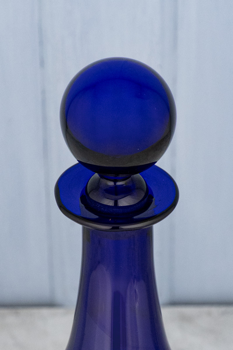 Victorian Bristol Cobalt Decanter