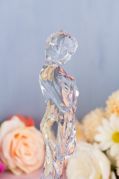 Vintage Cambridge Glass Floral Figural