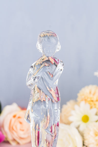 Vintage Cambridge Glass Floral Figural