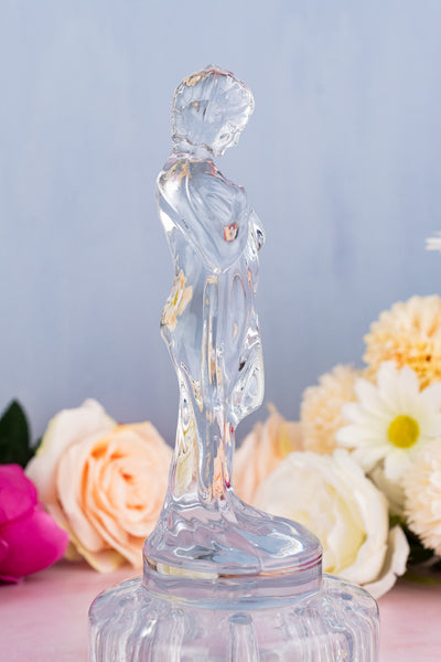 Vintage Cambridge Glass Floral Figural