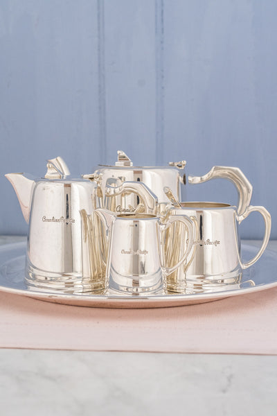 Vintage Canadian Pacific Railway 6 Piece Tea & Coffee Service