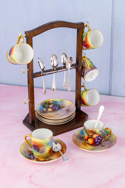 Vintage Coffee Service with Stand