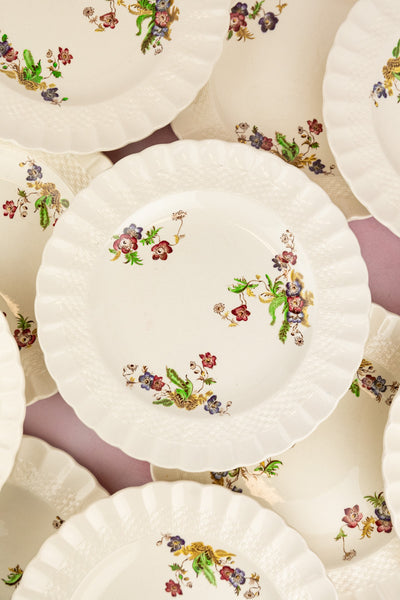 Vintage Copeland Spode Luncheon Plate Set