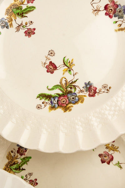 Vintage Copeland Spode Luncheon Plate Set