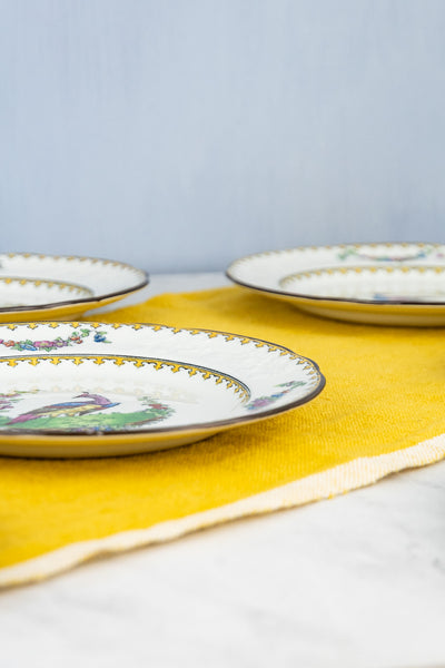 Antique Copeland Spode "Vienna Bird" Plates - Set of 8