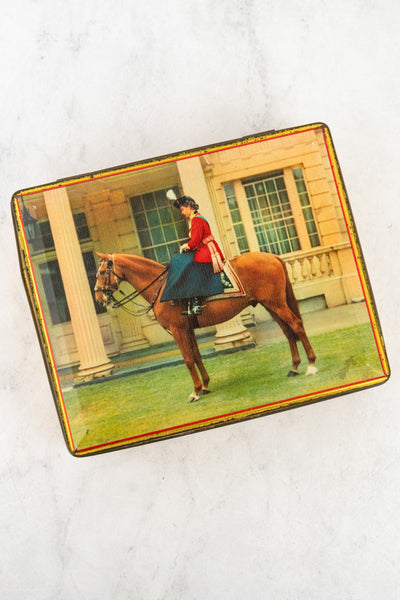 Vintage Queen Elizabeth II 1953 Coronation Tin