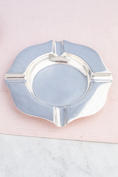 Vintage English Hotel Silverplate Ashtray