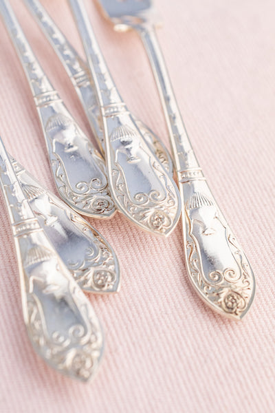 Vintage English Silverplate Afternoon Tea Cutlery Set for 6