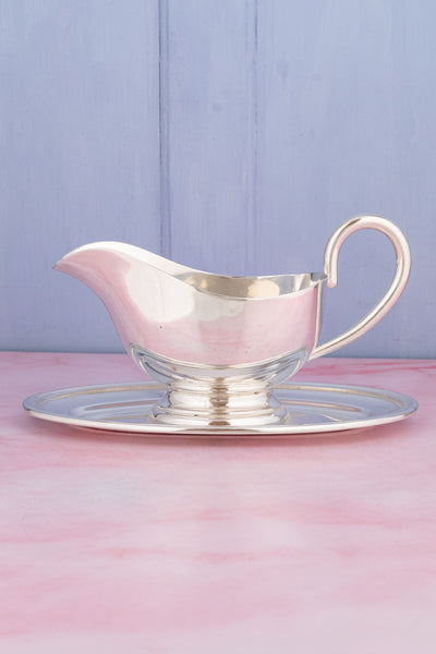 Vintage Silverplate Sauce Boat