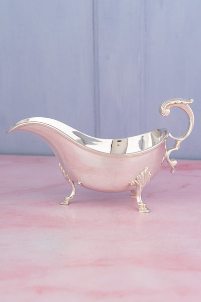 Vintage Silverplate Sauce Boat