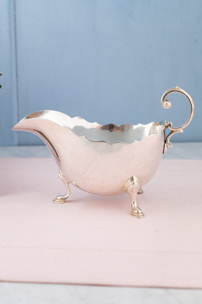 Vintage English Silverplate Sauce Boat (Prices Vary)