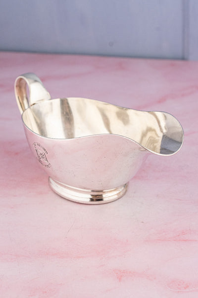 Vintage Silverplate Sauce Boat