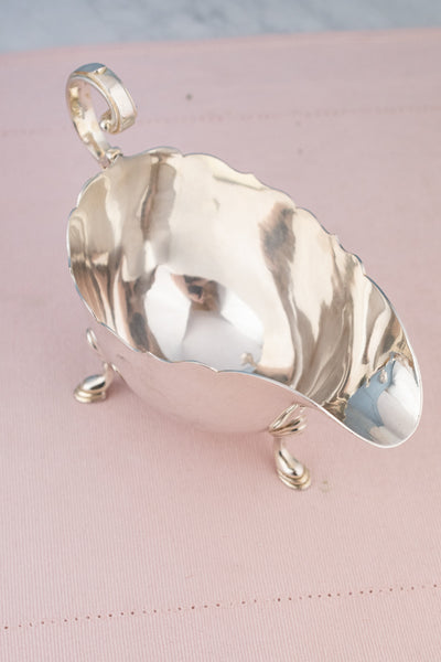 Vintage English Silverplate Sauce Boat (Prices Vary)
