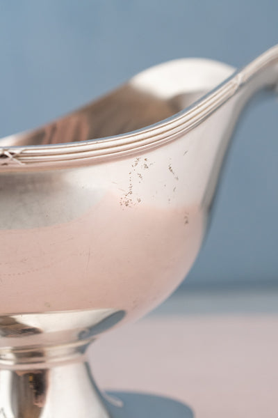 Vintage English Silverplate Sauce Boat (Prices Vary)