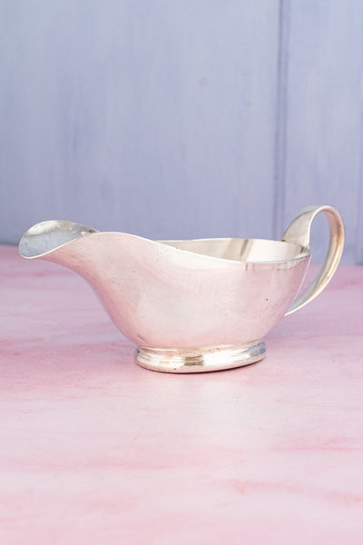 Vintage Silverplate Sauce Boat