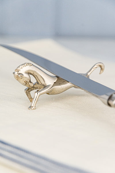 Vintage Equine Knife Rest - Set of 6