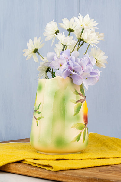 Vintage French Apple Majolica Pitcher