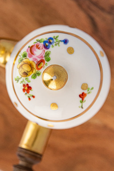 Vintage French Delvaux Chocolate Pot