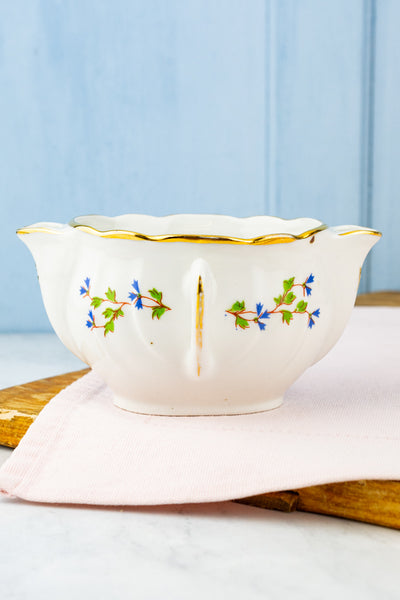 Vintage French Gras/Maigre Sauce Boat