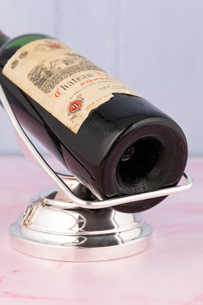 Vintage French Maxim's Silverplate Bottle Stand
