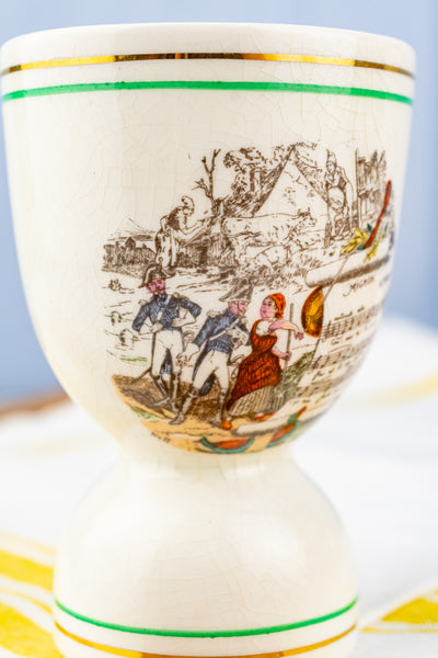 Vintage French Opèra Comique Egg Cup