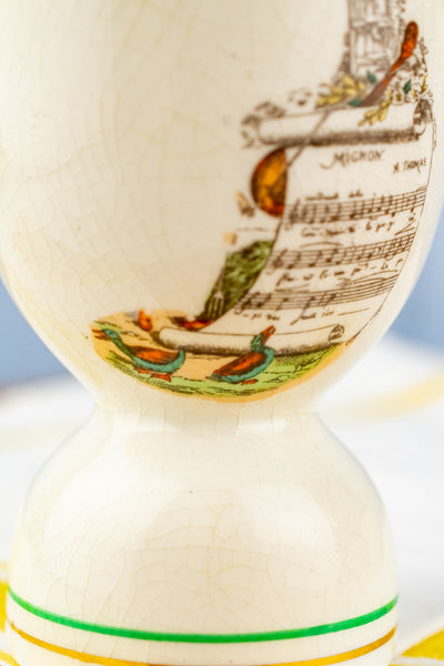 Vintage French Opèra Comique Egg Cup