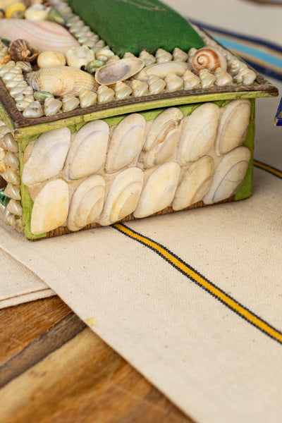 Vintage French Cherbourg Shell Box