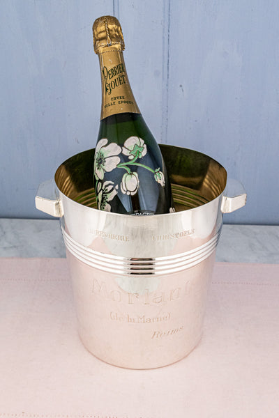 Vintage French Silverplate Christofle Morlant Champagne Bucket