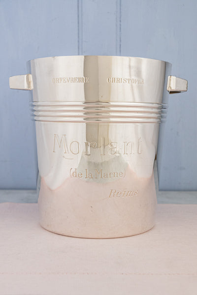 Vintage French Silverplate Christofle Morlant Champagne Bucket