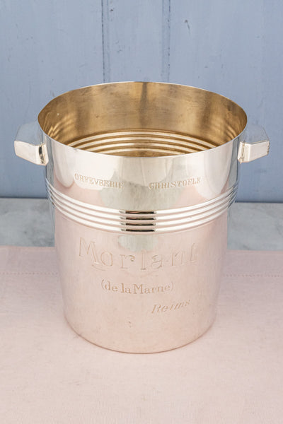 Vintage French Silverplate Christofle Morlant Champagne Bucket