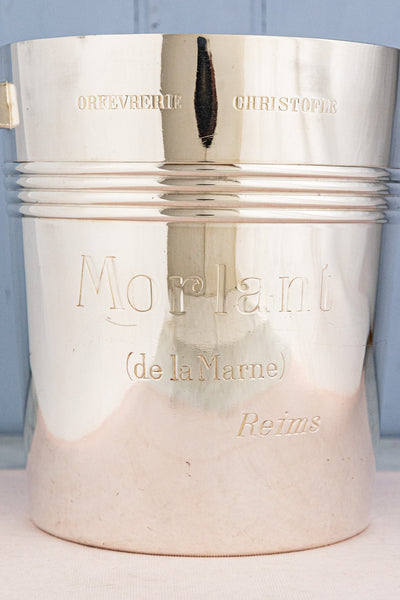 Vintage French Silverplate Christofle Morlant Champagne Bucket
