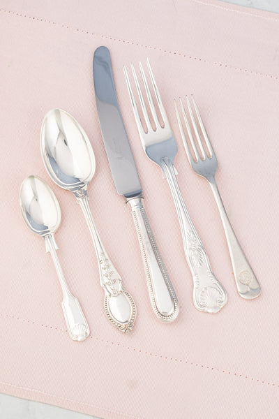 Vintage Silverplate Hotel Flatware - 5 Piece Placesetting