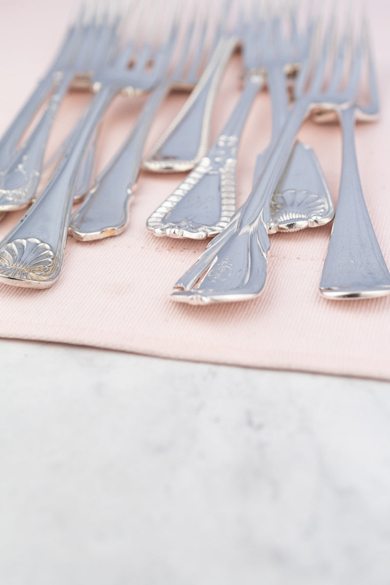 Vintage Silverplate Hotel Flatware - Dinner Fork