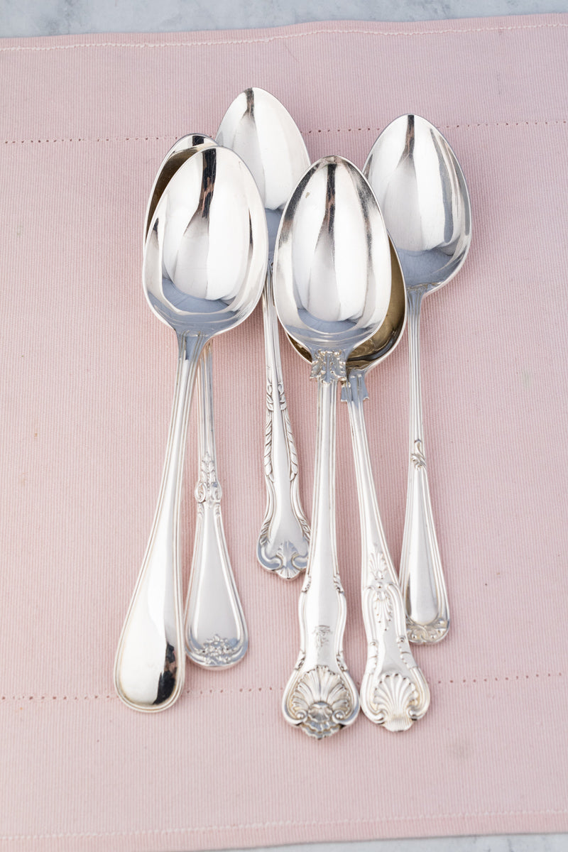 Vintage Silverplate Hotel Flatware - Serving Spoon