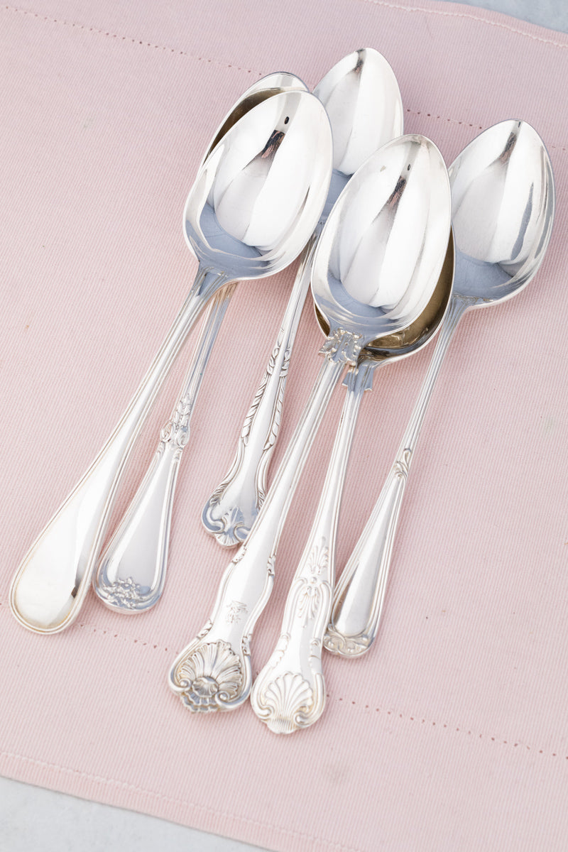 Vintage Silverplate Hotel Flatware - Serving Spoon