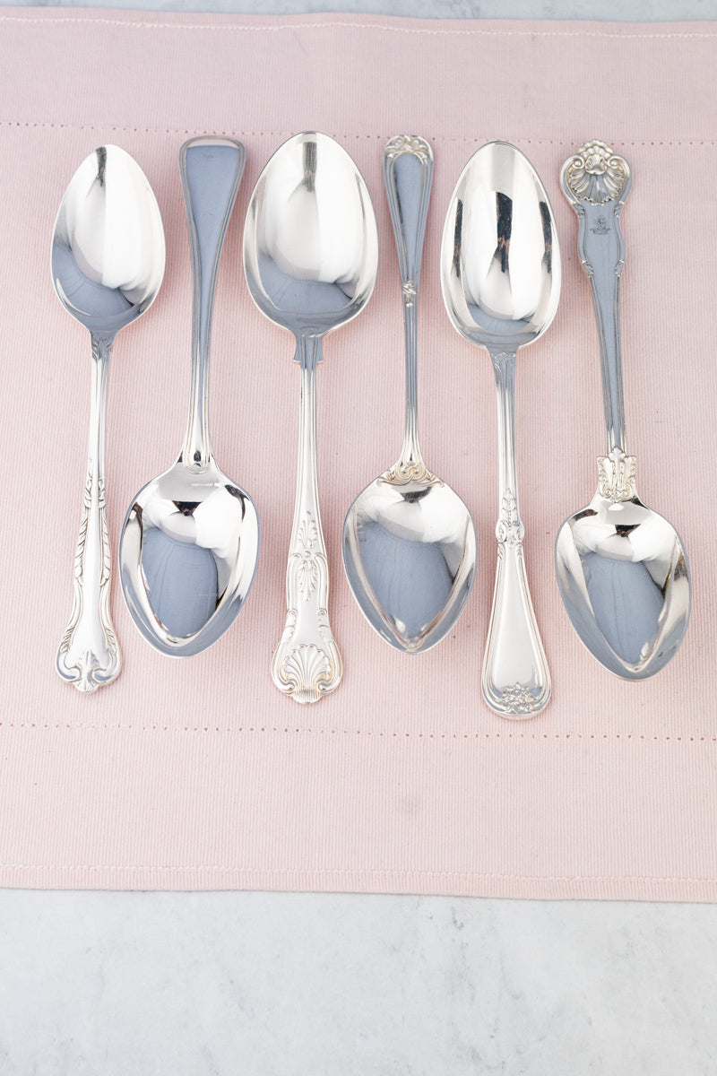 Vintage Silverplate Hotel Flatware - Serving Spoon