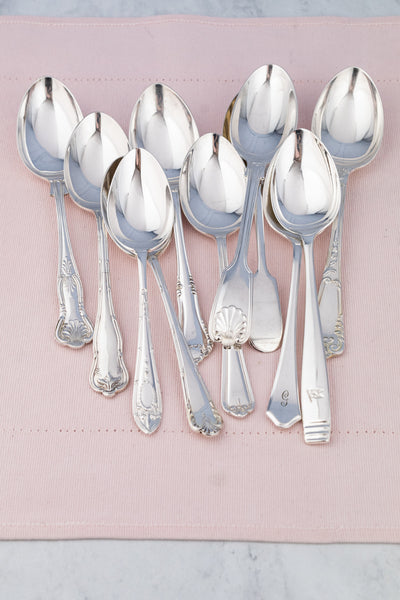 Hotel Silverware Pattern Vintage Silverplate Hotel Flatware - Tablespoon | P.O.S.H.