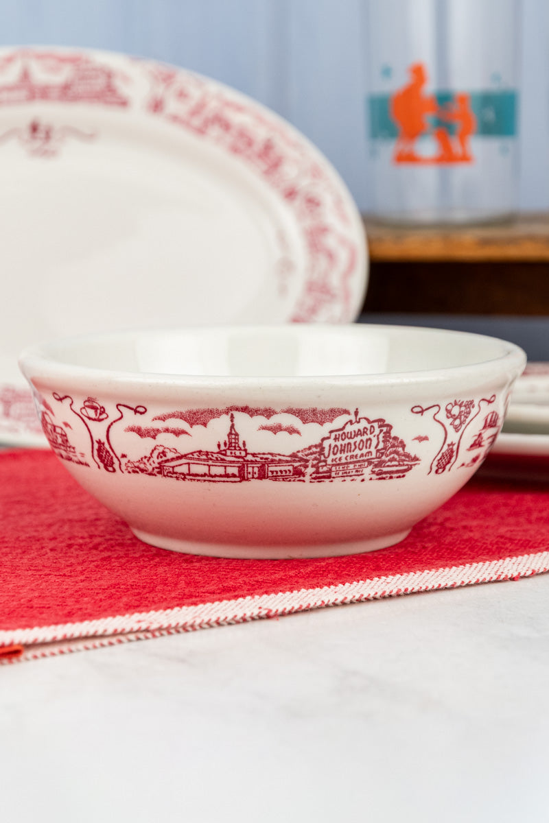 Vintage Howard Johnson's Restaurant Serveware