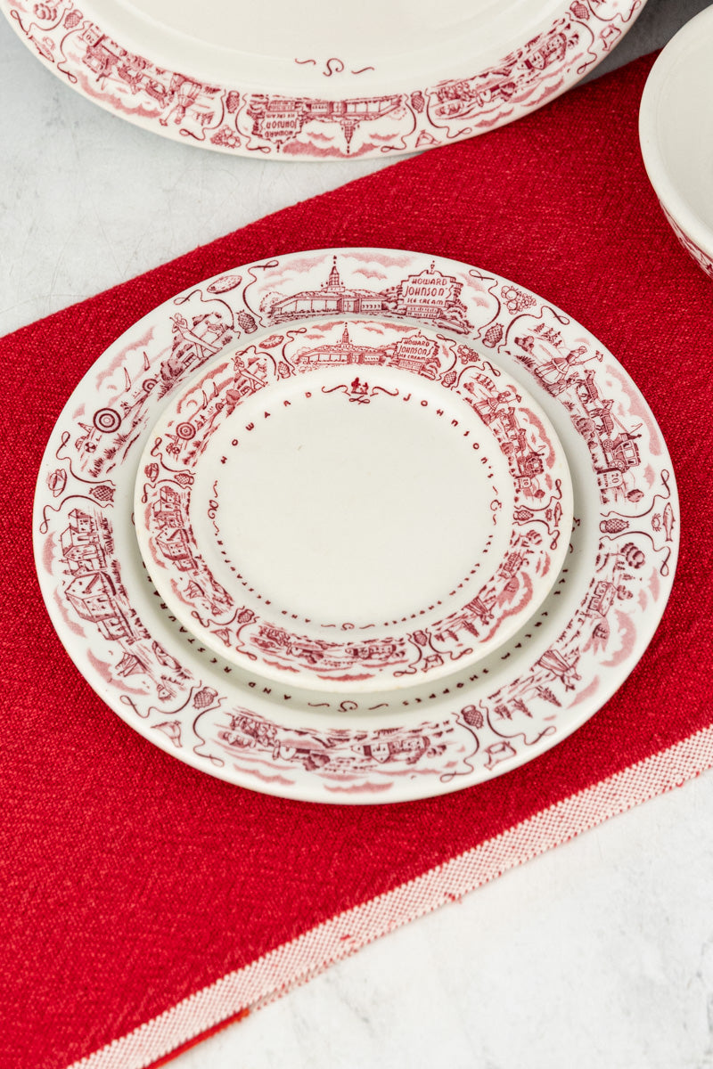 Vintage Howard Johnson's Restaurant Serveware