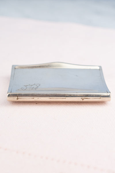 Antique Italian Sterling Silver Card Case