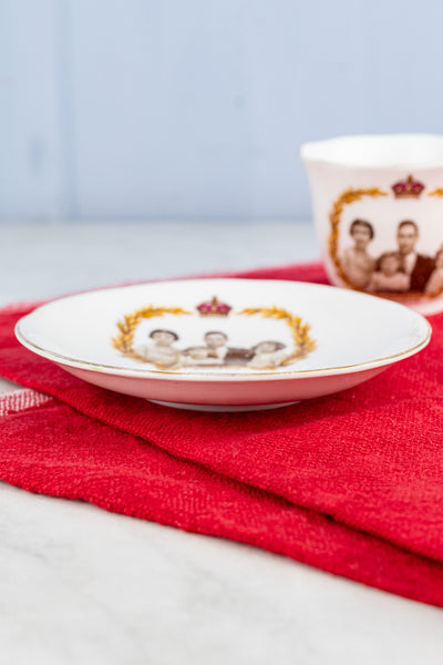 Vintage King George VI and Royal Family 1937 Coronation Cup & Saucer