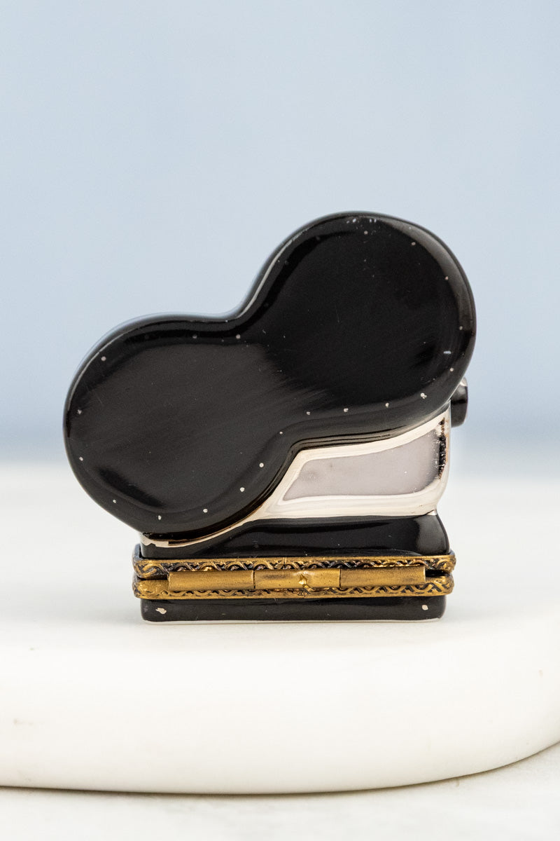 Vintage Limoges Movie Camera Trinket Box