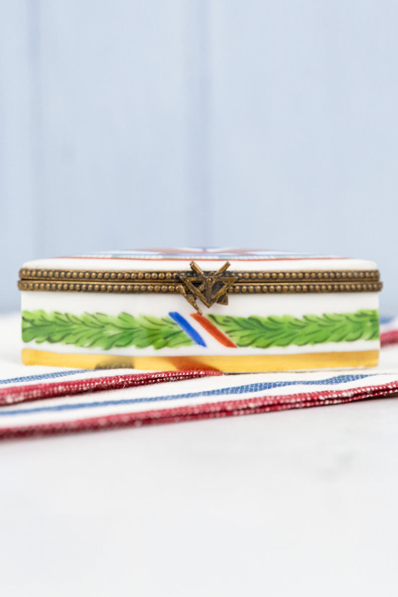 Vintage Limoges Paris Trinket Box