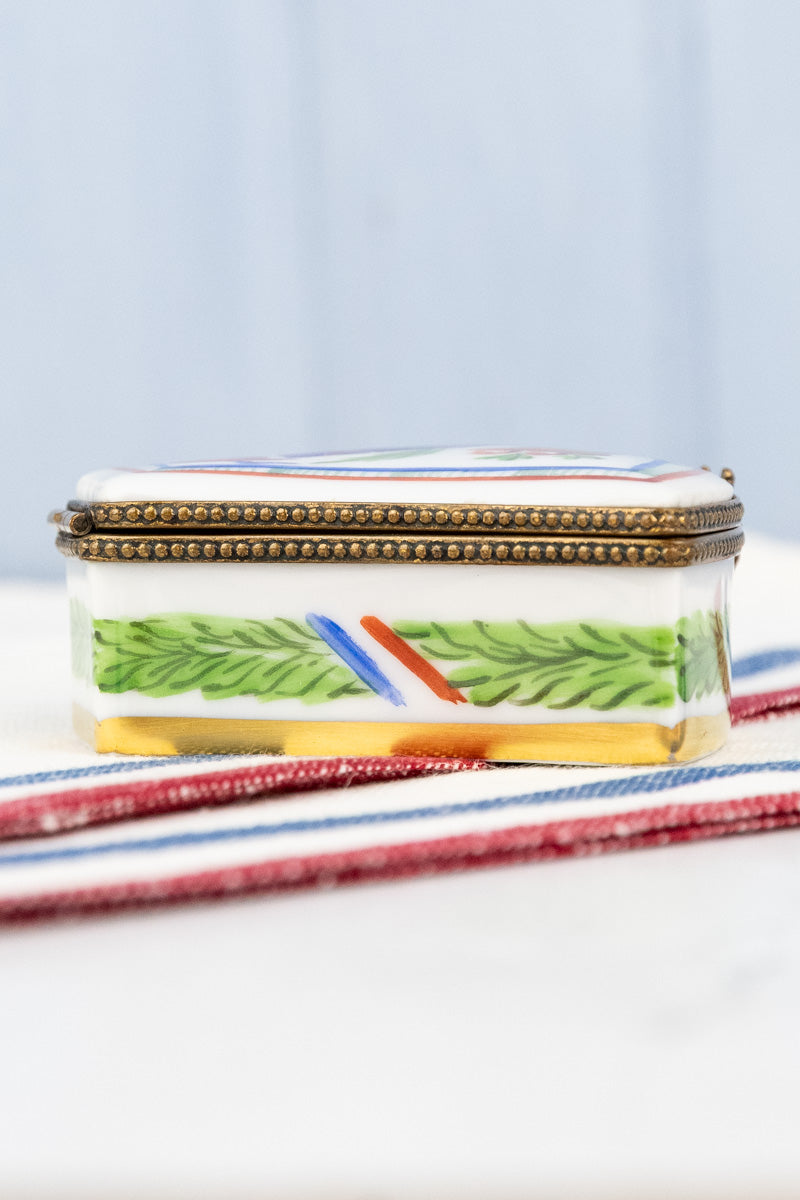 Vintage Limoges Paris Trinket Box
